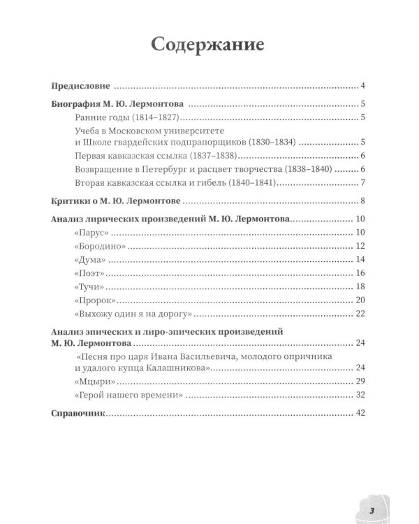 Аргументы для сочинения: М.Ю. Лермонтов