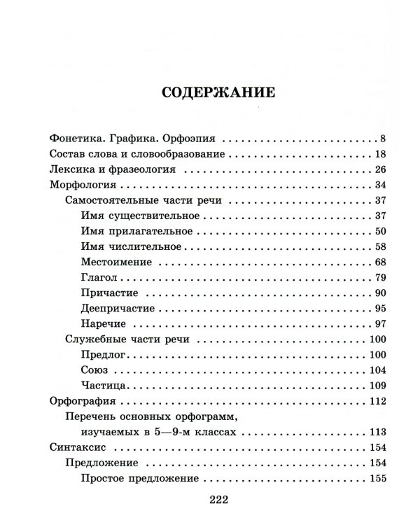 Справочник по русскому языку для учащихся. 5-9 кл