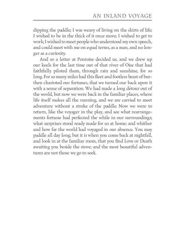 An Inland Voyage = Путешествие вглубь страны: на англ.яз