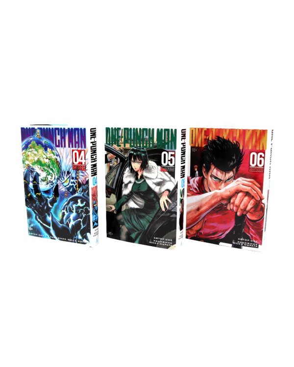 One-Punch Man 4-6: манга (комплект из 3-х книг)
