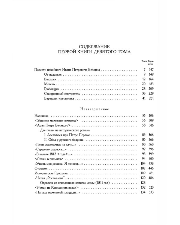 Полное собрание сочинений в 20 т. Т. 9. Кн. 1: Романы и повести 1819-1832 г