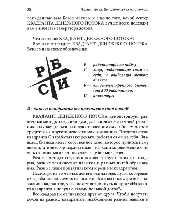 Квадрант денежного потока (обл.)