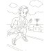 Раскрась и наклей: спорт: книжка-раскраска