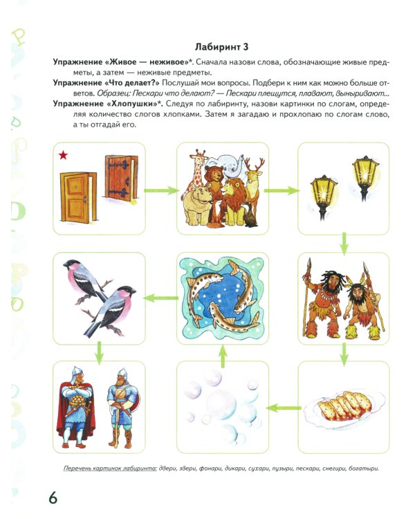 Автоматизация звука "Рь" в игровых упражнениях. Альбом дошкольника