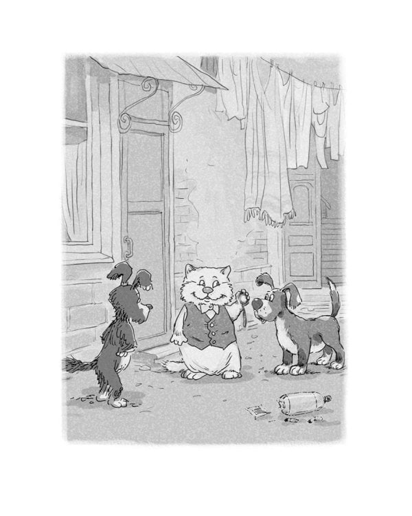 Котлетное расследование кота Страуса