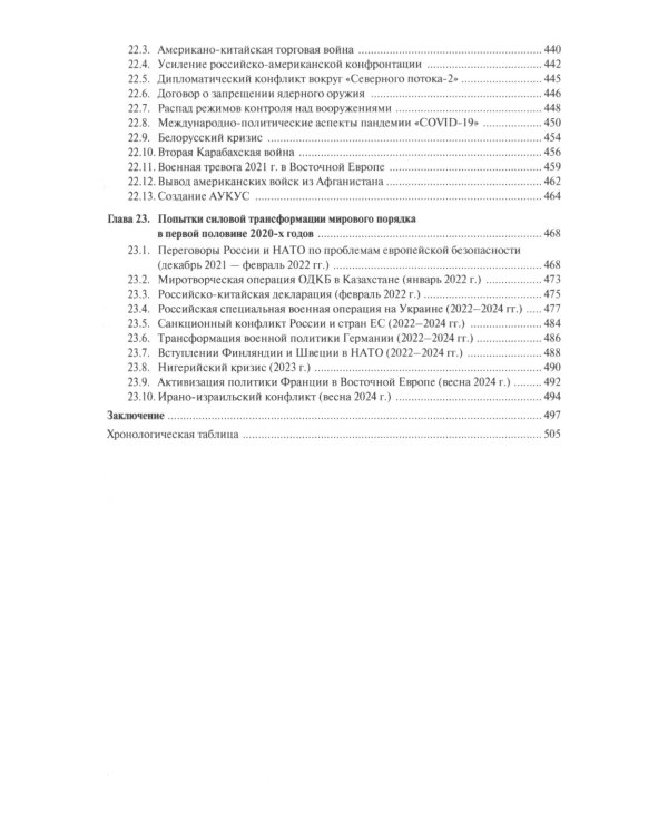 Современная история международных отношений: 1991-2024: Учебное пособие. 6-е изд., доп