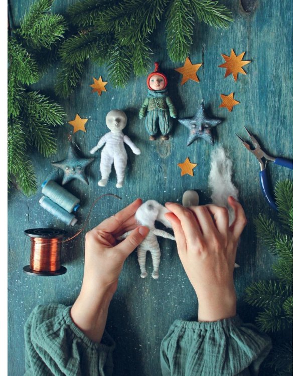 Ватные игрушки и фигурки из папье-маше: сказочные создания в пошаговых мастер-классах