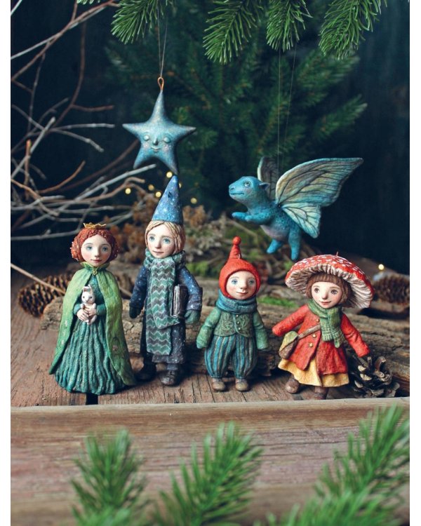 Ватные игрушки и фигурки из папье-маше: сказочные создания в пошаговых мастер-классах