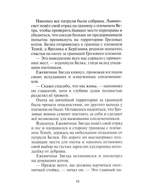 Коты-воители. Гроза Ежевичной Звезды. Кн. 2: Вода и Кровь