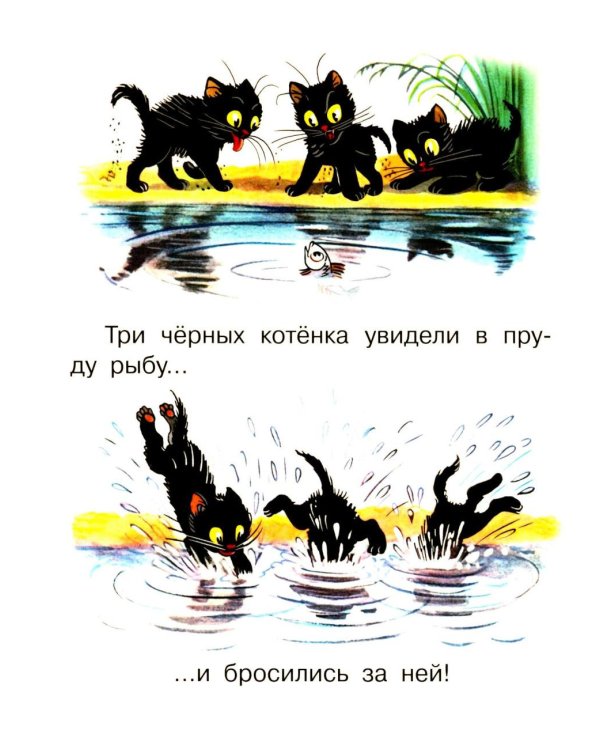 Три котенка