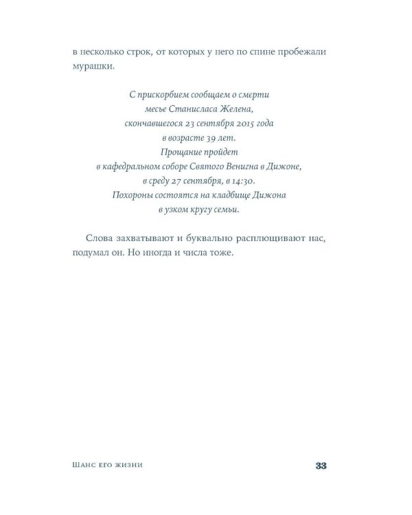 Шанс его жизни: роман