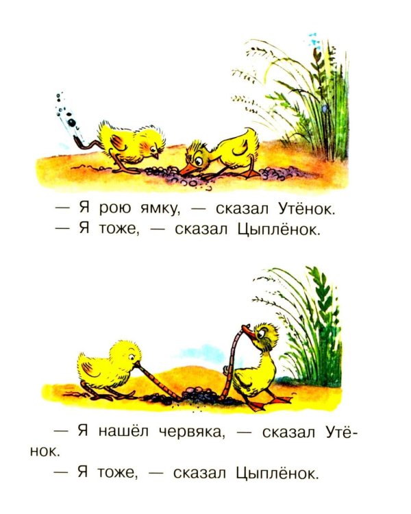 Цыпленок и Утенок
