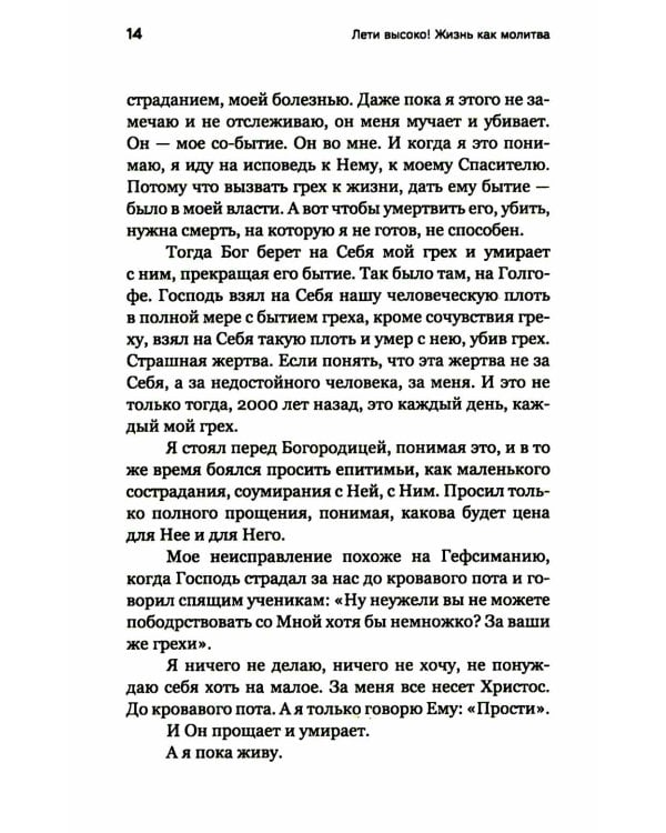 Лети высоко! Жизнь как молитва