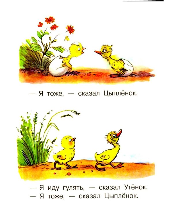 Цыпленок и Утенок