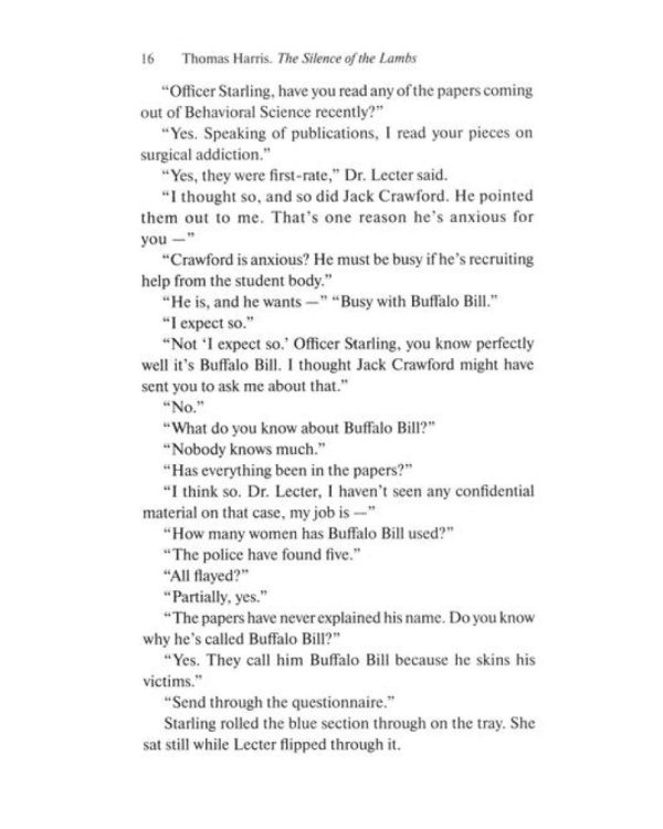 The Silence of the Lambs = Молчание ягнят. Книга для чтения на англ. яз. Intermediate