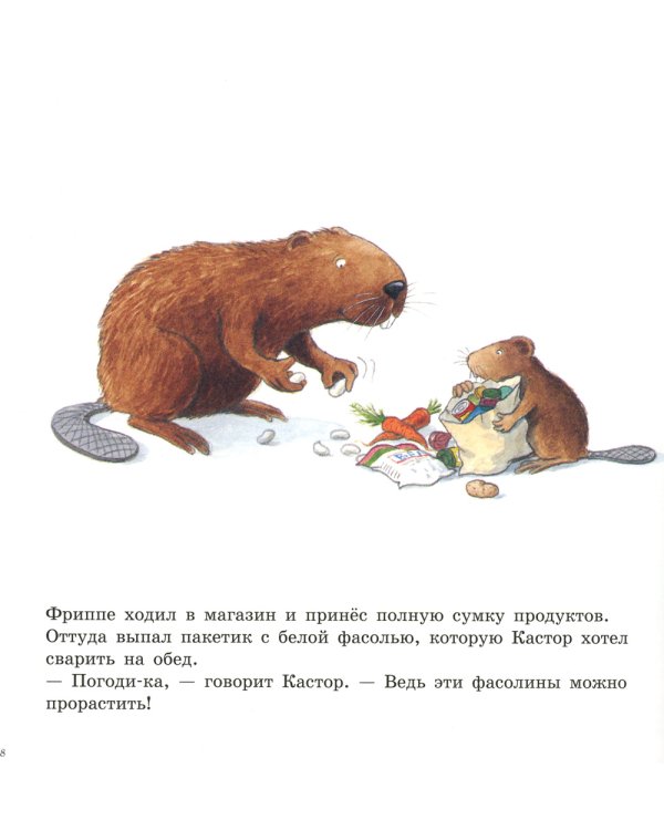 Огород Кастора: книжка-картинка