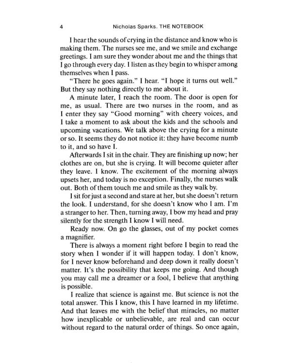 The Notebook = Дневник памяти. Книга для чтения на английском языке. Уровень В1