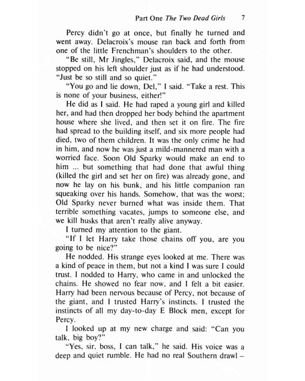 Зелёная миля = The Green Mile: англ. яз., адаптир