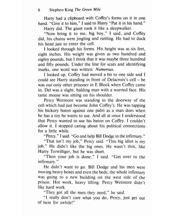 Зелёная миля = The Green Mile: англ. яз., адаптир