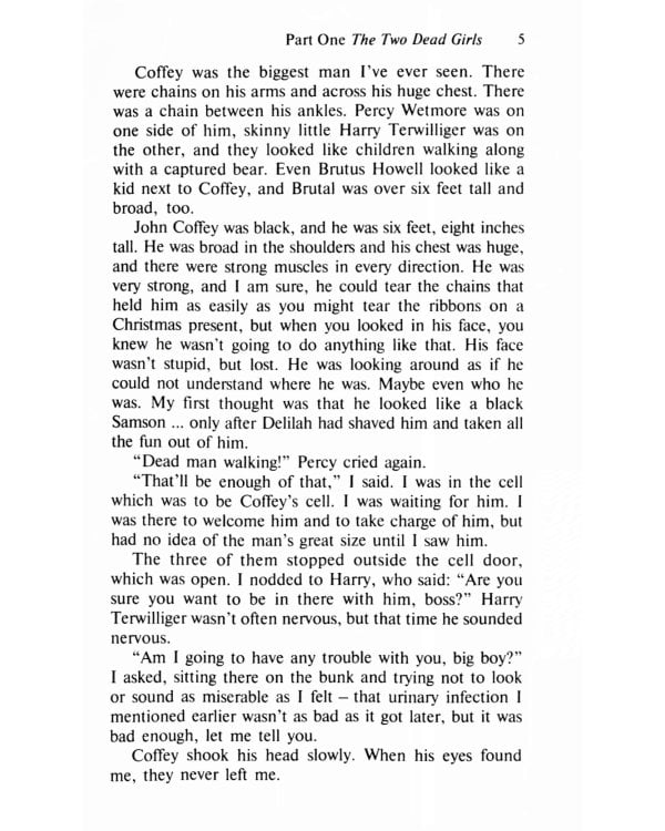 Зелёная миля = The Green Mile: англ. яз., адаптир