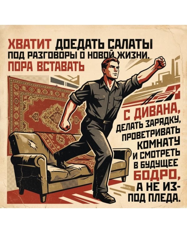 Дополнительное изображение книги «Календарь СОВЕТСКОЙ МОТИВАЦИИ. Календарь настенный на 2027 год (300х300 мм)»