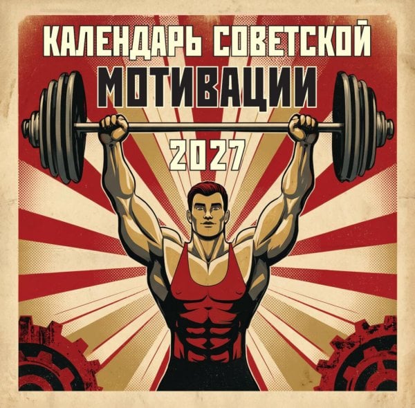 Обложка книги «Календарь СОВЕТСКОЙ МОТИВАЦИИ. Календарь настенный на 2027 год (300х300 мм)» — None, ISBN 9785042472114