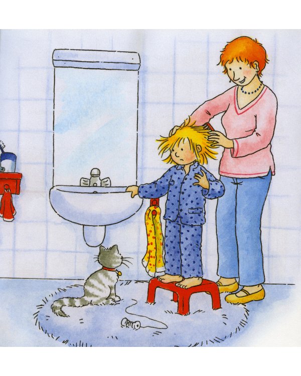 Конни идет в парикмахерскую