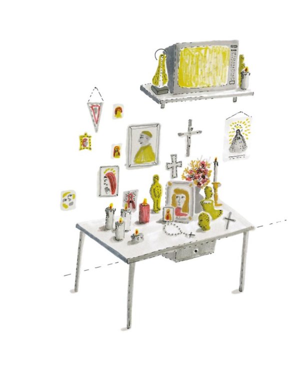 Вышивая раны: комикс