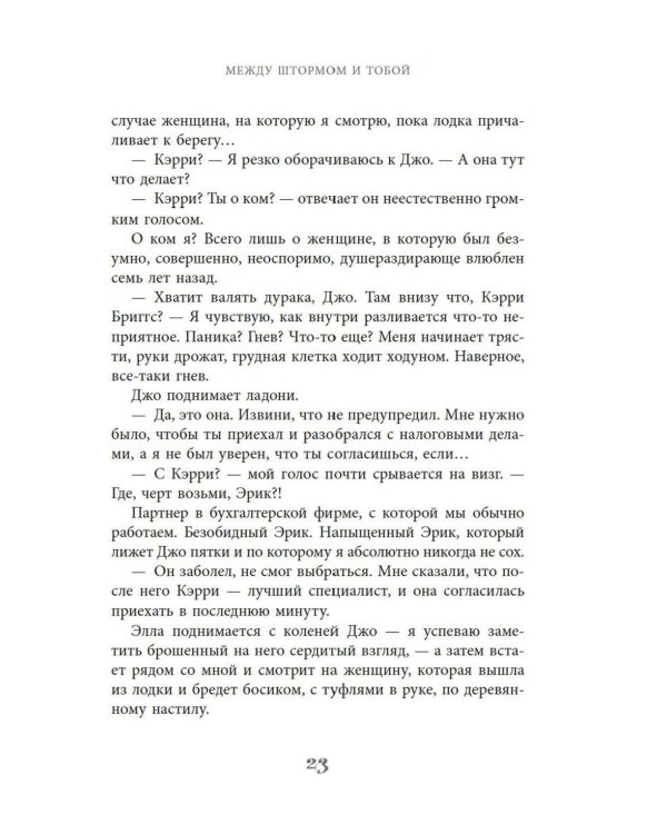 Между штормом и тобой: роман