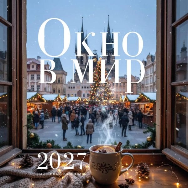 Обложка книги «Окно в мир. Календарь настенный на 2027 год» — None, ISBN 9785042389627