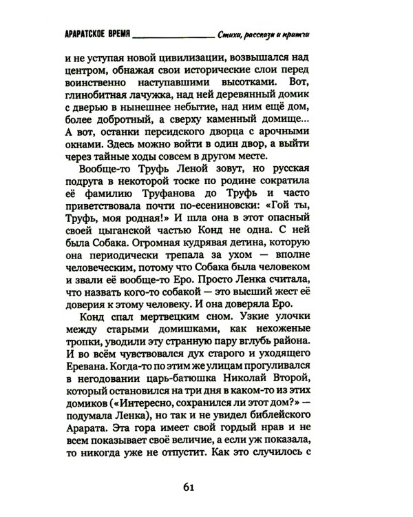 Араратское время. Стихи рассказы и притчи
