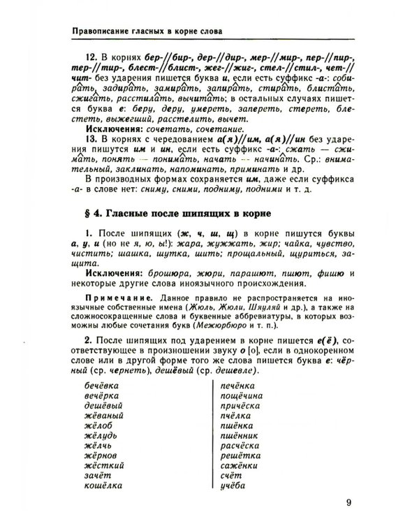 Большой справочник по орфографии русского языка