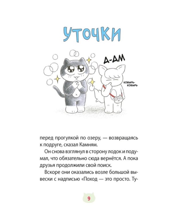 Кот идет в поход