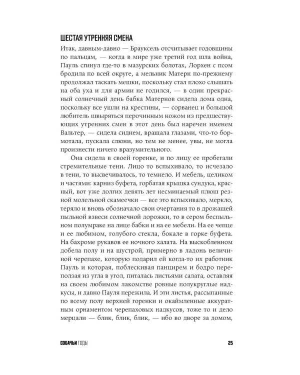 Собачьи годы