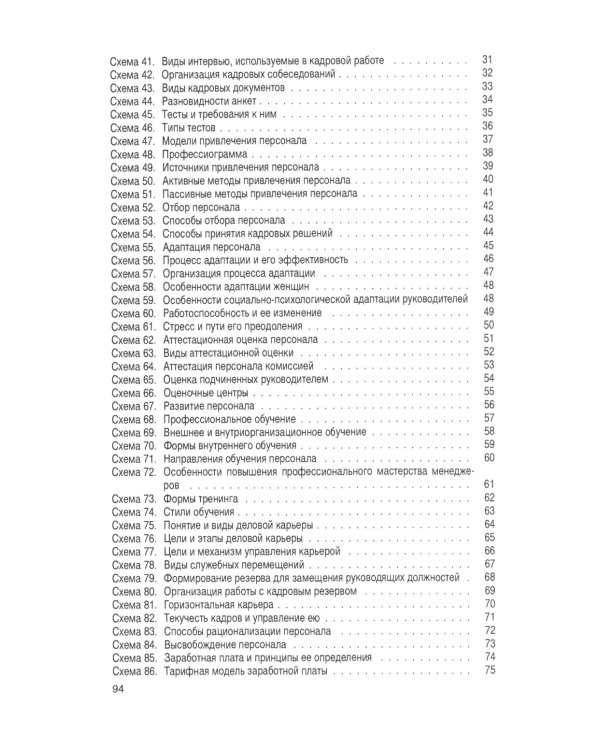Управление персоналом в схемах: Учебное пособие
