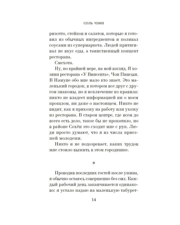 Ресторан «У Винсента»: роман