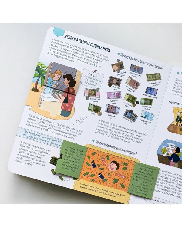 Откуда берутся деньги?: книжка с окошками