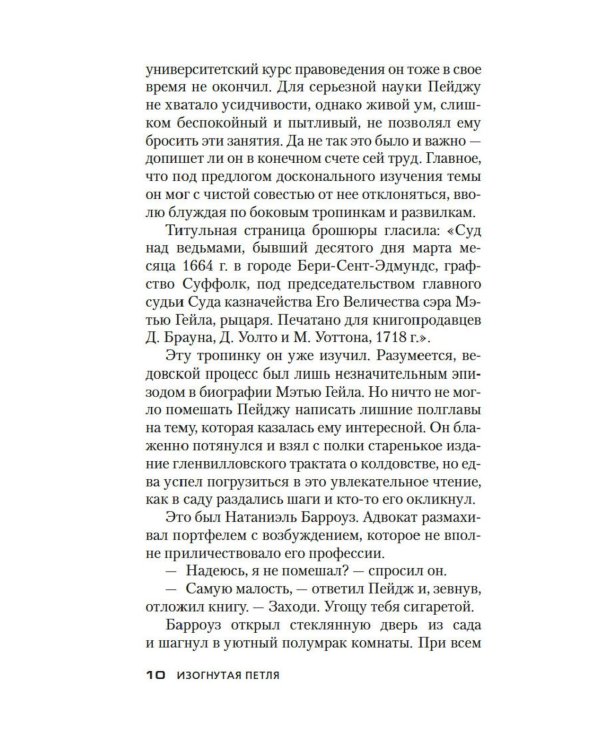 Изогнутая петля: роман