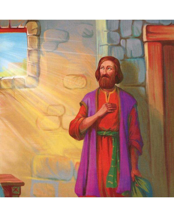 Библейские истории для детей. Пророк Иона (книга и раскраска)