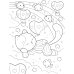 Пушистые мечтатели: книжка-раскраска