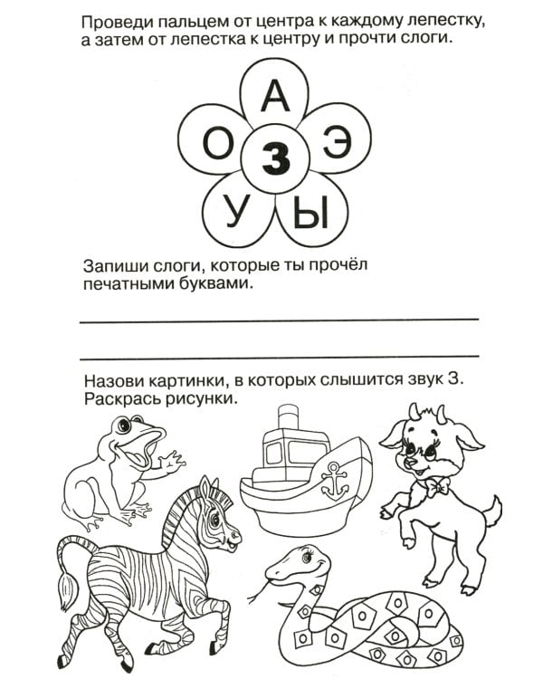 Логопедические прописи. Буквы и звуки З-С-Ц