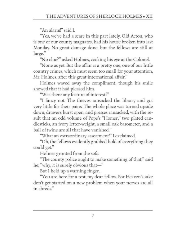 The Adventures of Sherlock Holmes XII = Приключения Шерлока Холмса XII: на англ.яз