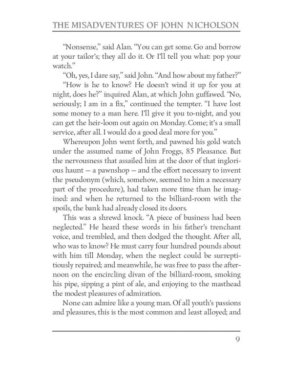 The Misadventures of John Nicholson = Несчастья Джона Никольсона: на англ.яз