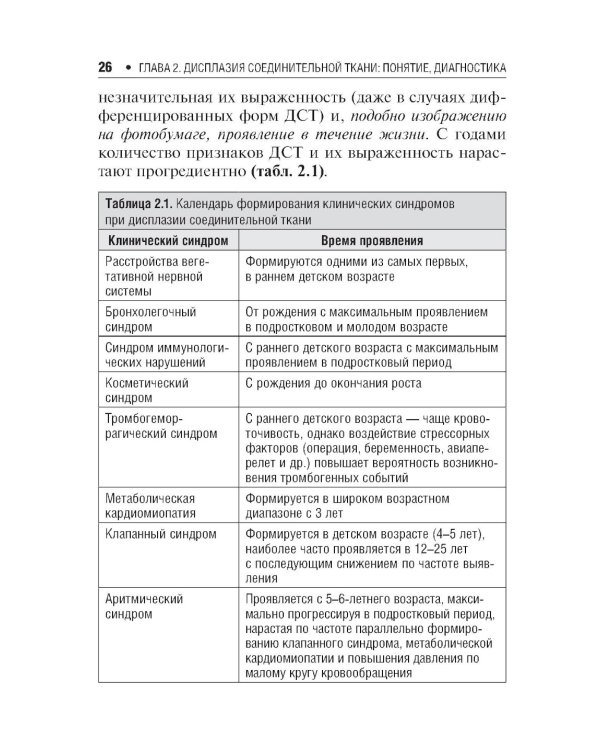 Дисплазия соединительной ткани. 2-е изд., испр. и доп