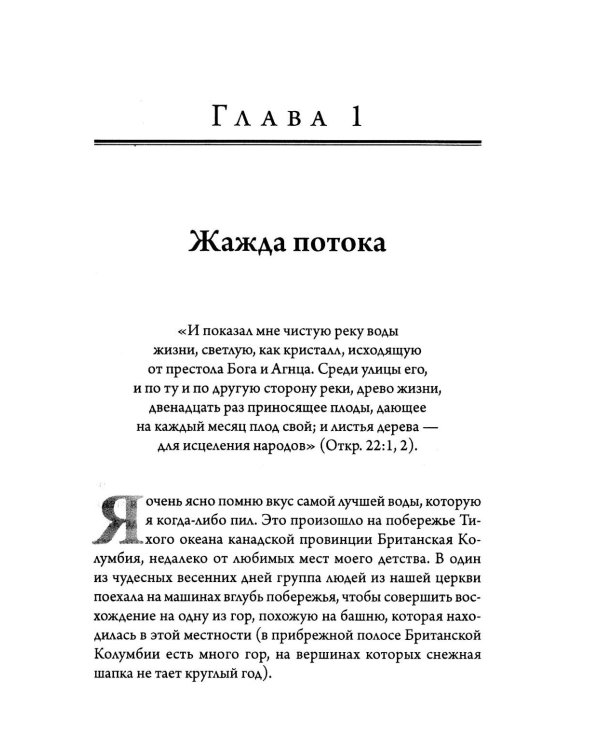 В Божьем потоке