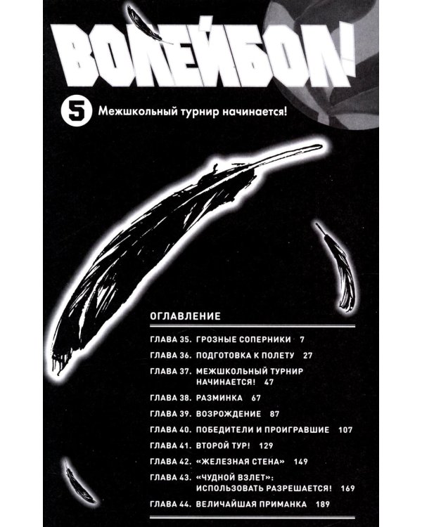 Волейбол! Кн. 3. Кн. 5-6: Межшкольный турнир начинается! Схватка связующих: манга