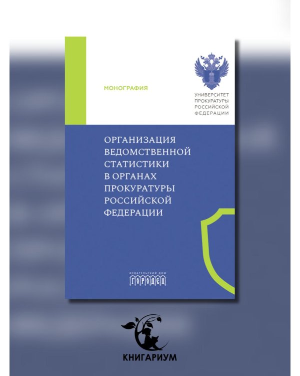 Организация ведомственной статистики в органах прокуратуры РФ: монография