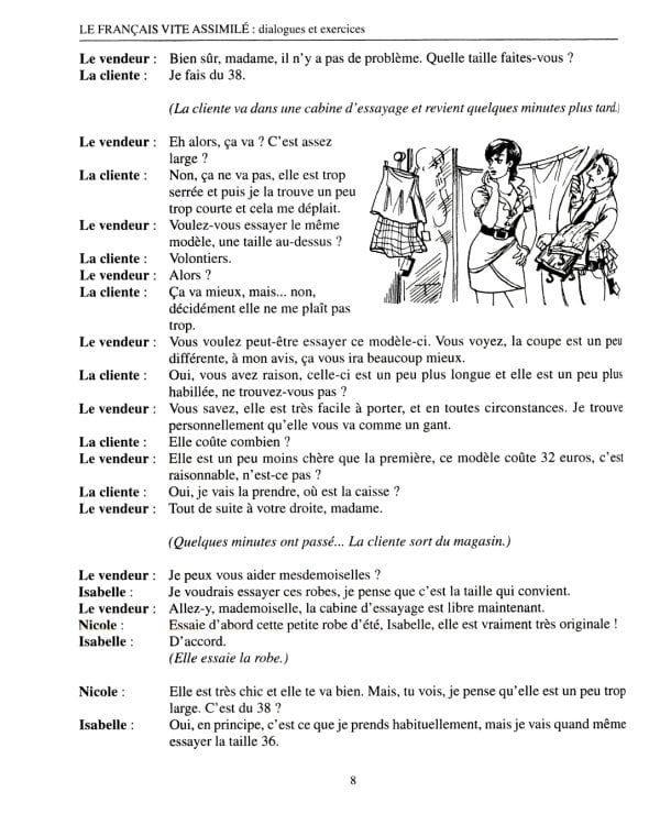 Le francais vite assimile = Французский язык: диалоги и упражнения: Учебное пособие