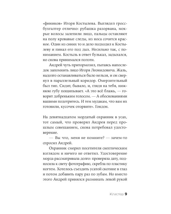 Кластер: роман