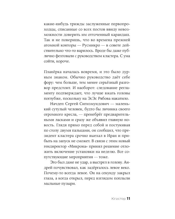 Кластер: роман